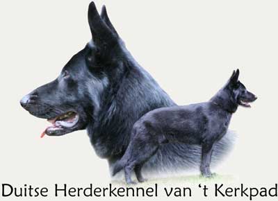 Duitse Herder Kennel van het Kerkpad Logo